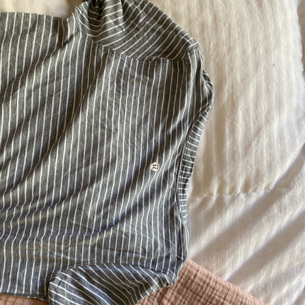 lululemon striped tee